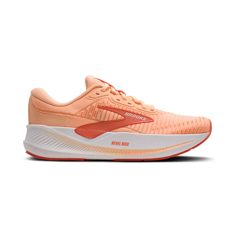 Brooks Revel Max Peach Echo White (120470-1B-866)