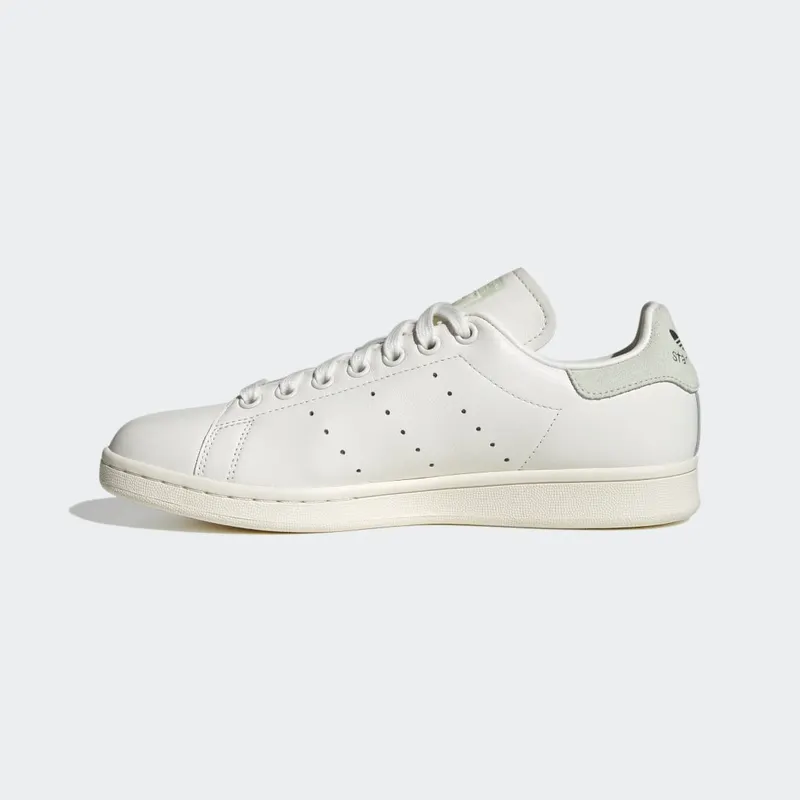 Adidas Stan Smith Core White / Linen Green / Silver Metallic (HQ6659)