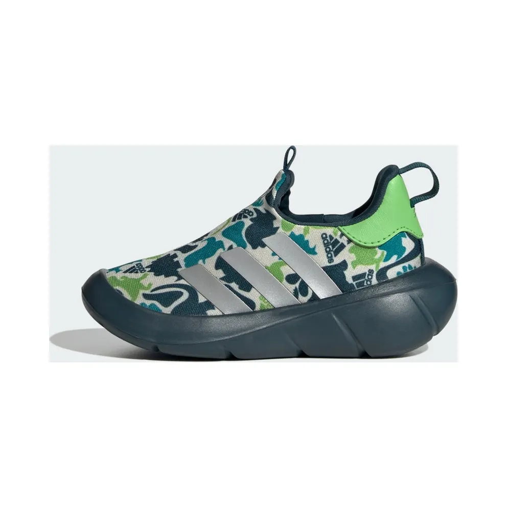 adidas Monofit Slip-On Grey One / Silver Metallic / Semi Lucid Lime (ID9645)