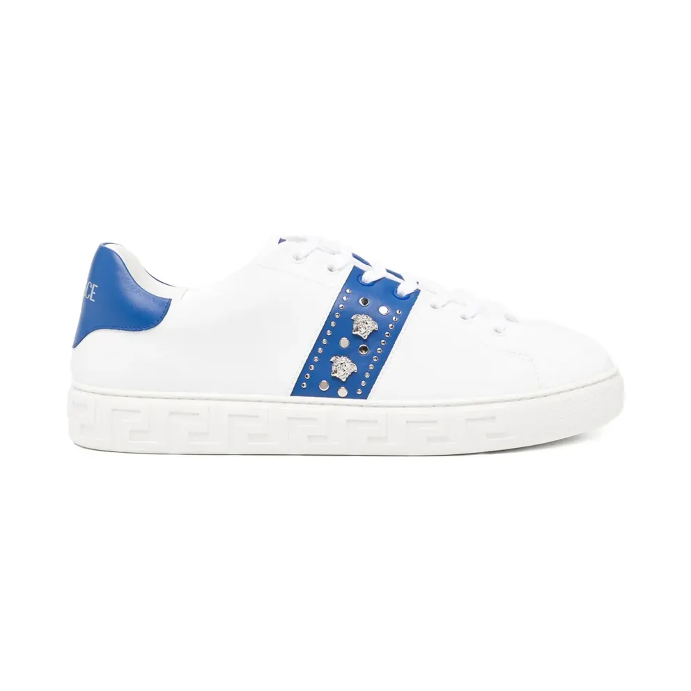 Versace Greca mit Nieten – White (10144601A16590)