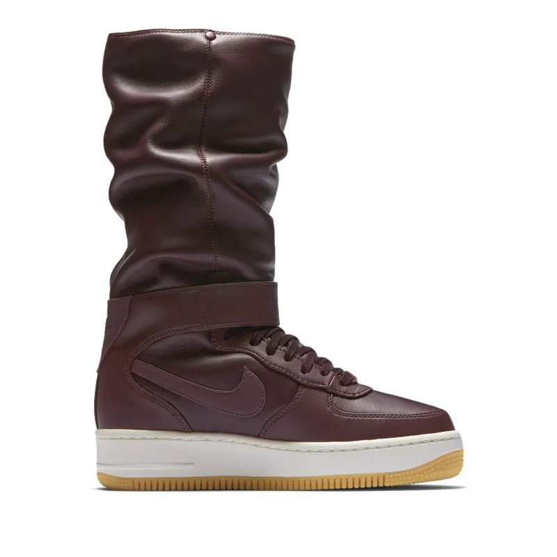Nike Air Force 1 Upstep Warrior Deep Burgundy Dark Cayenne (W) Deep Burgundy/Dark Cayenne (860522-600)