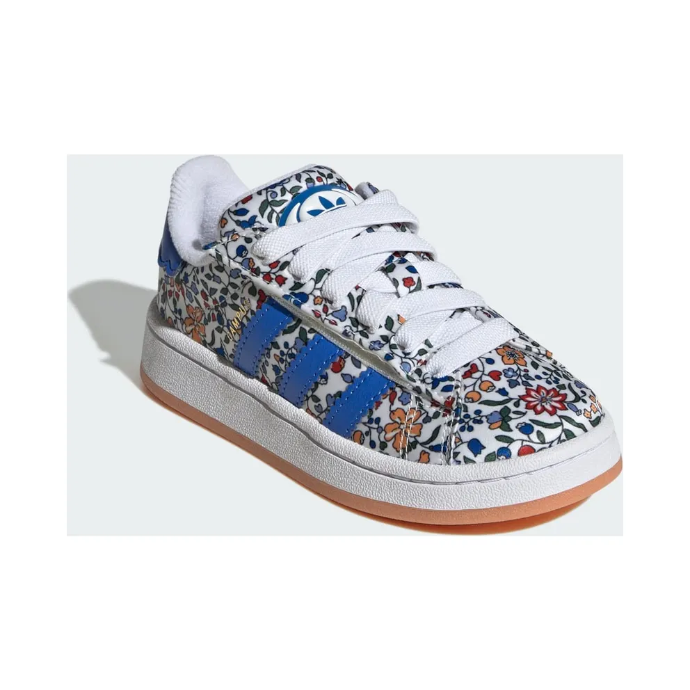 Adidas Campus 00s x Liberty London Comfort Closure with Elastische Veters Kids Blue / Blue / Off White (JS3806)