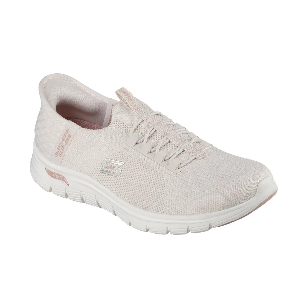 Skechers Slip-ins: Arch Fit Vista – Aspiration Sneaker Taupe