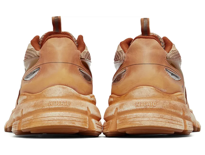 Axel Arigato Orange Marathon Dip-Dye Sneakers (F0424001) (2)