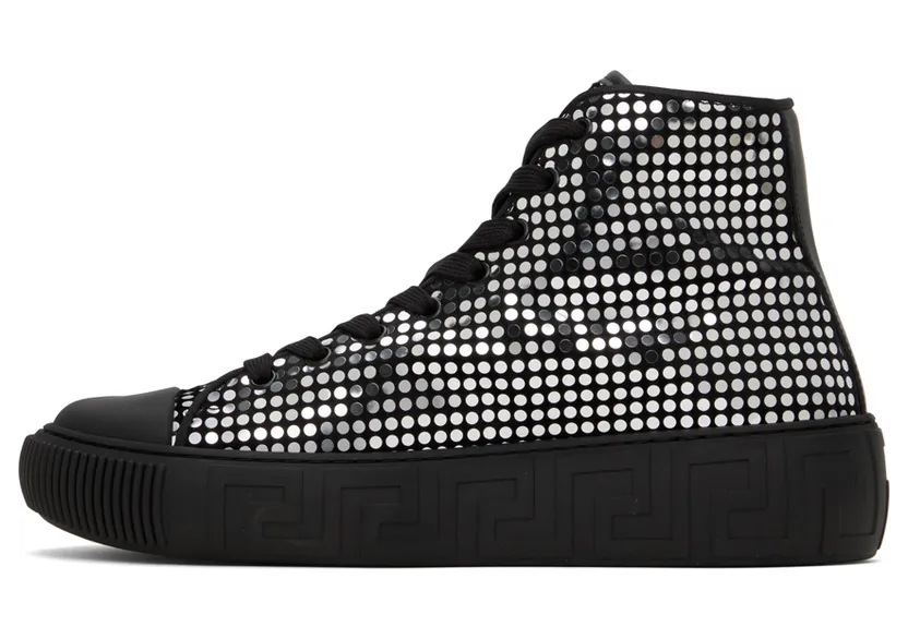 Versace Black Greca Sneakers (DSU8403 1A04211) (3)