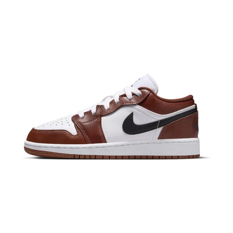 Air Jordan 1 Low SE GS “White / Dark Pony / Black” (HF3188-102)