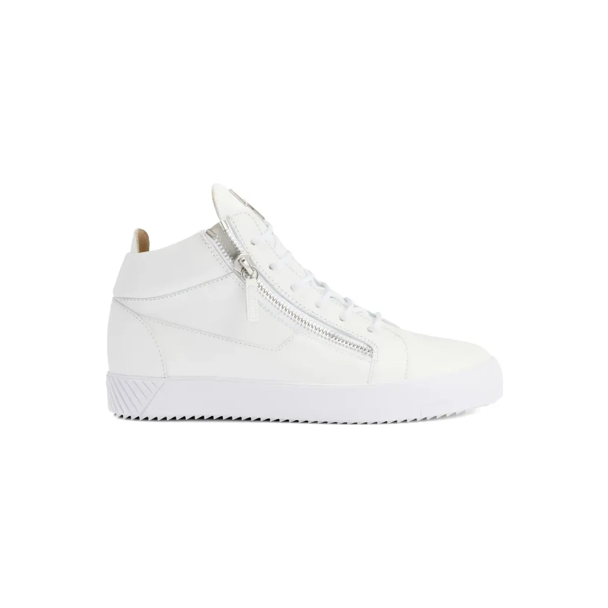 Giuseppe Zanotti Kriss mit seitlichem Reißverschluss “White” (RM60023H01)