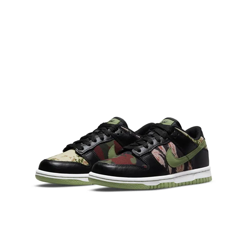 Nike Dunk Low Crazy Camo (GS) (DB1909-001)