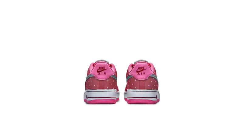 Nike Air Force 1 Dark Red (GS) Dark Red/Metallic Silver-Pink Power-White (314219-603)