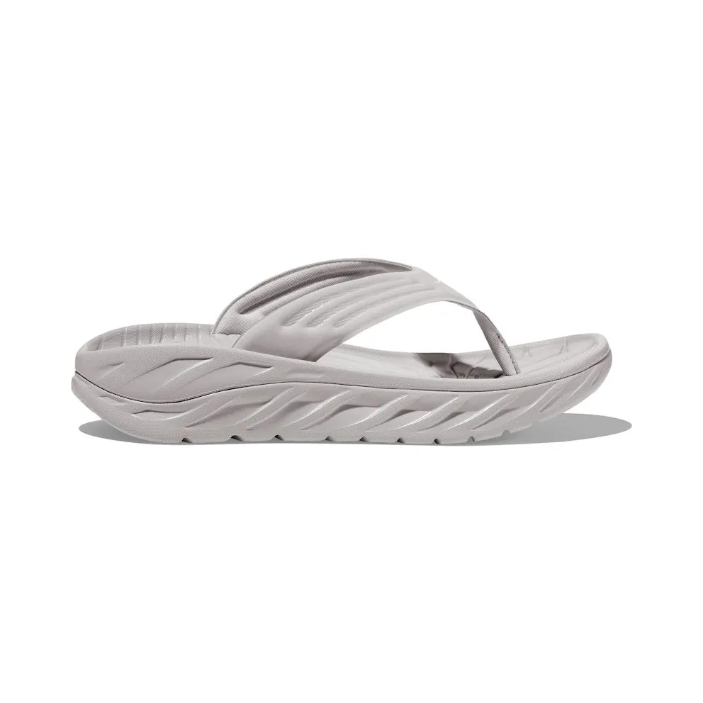 Hoka One Ora Recovery Flip Lunar Rock White (1099675-LRWH)