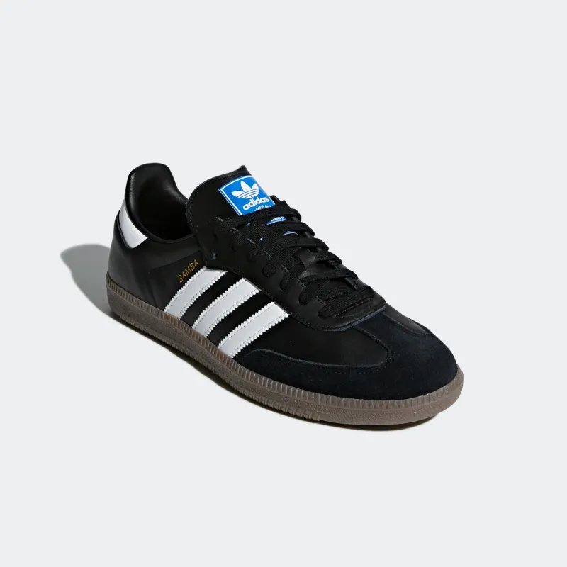 adidas Samba Black White Gum Core Black/Cloud White/Gum (B75807)