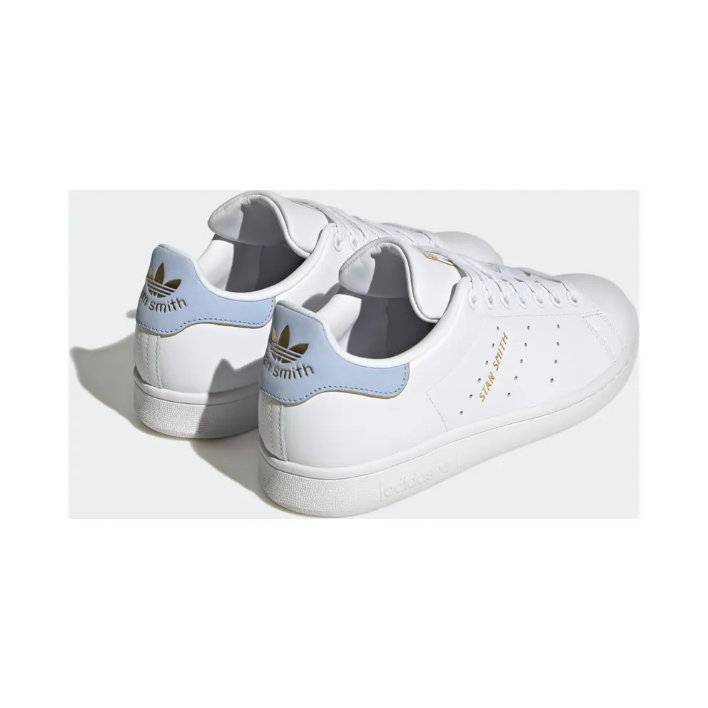 Adidas Stan Smith Cloud White / Blue Dawn / Gold Metallic (HQ6642)