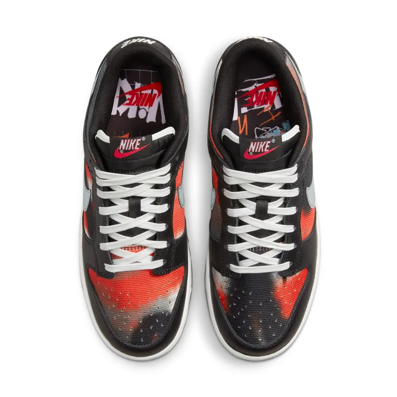 Nike Dunk Low Graffiti Black Red (DM0108-001)