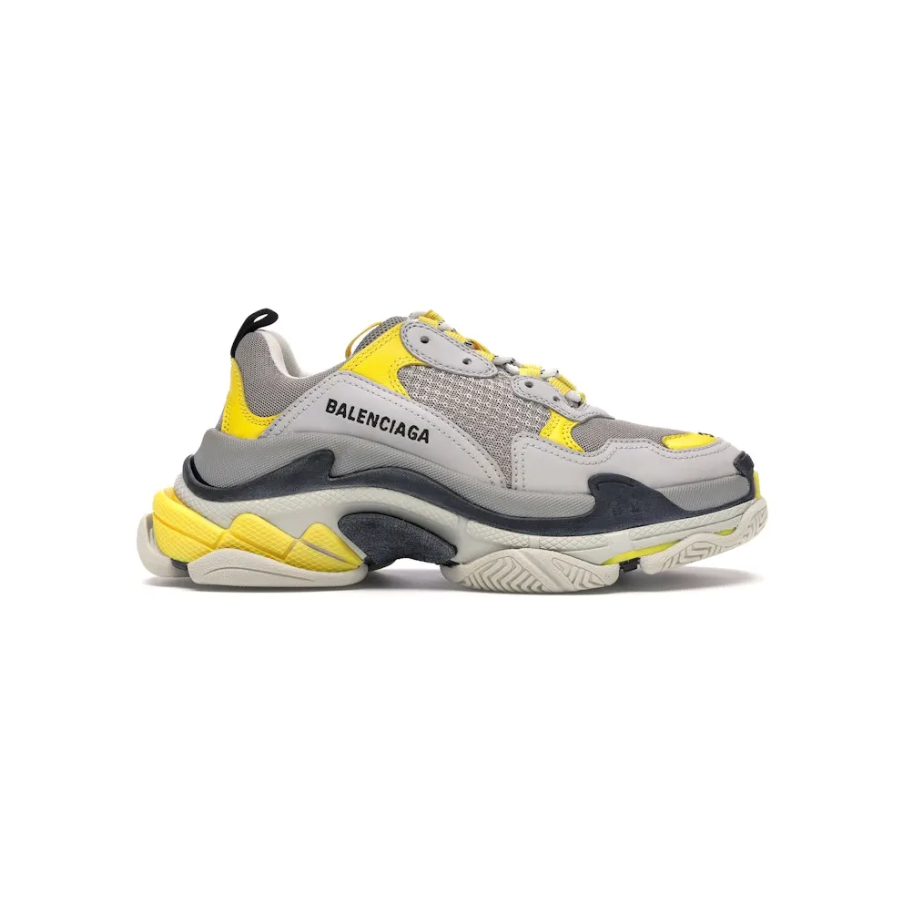 Balenciaga Triple S Grey Yellow (W)