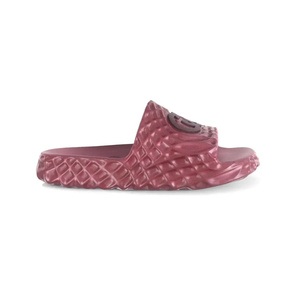 Gucci Slide Sandal Interlocking G Bordeaux Water Ripples (770801 J8710 6251)