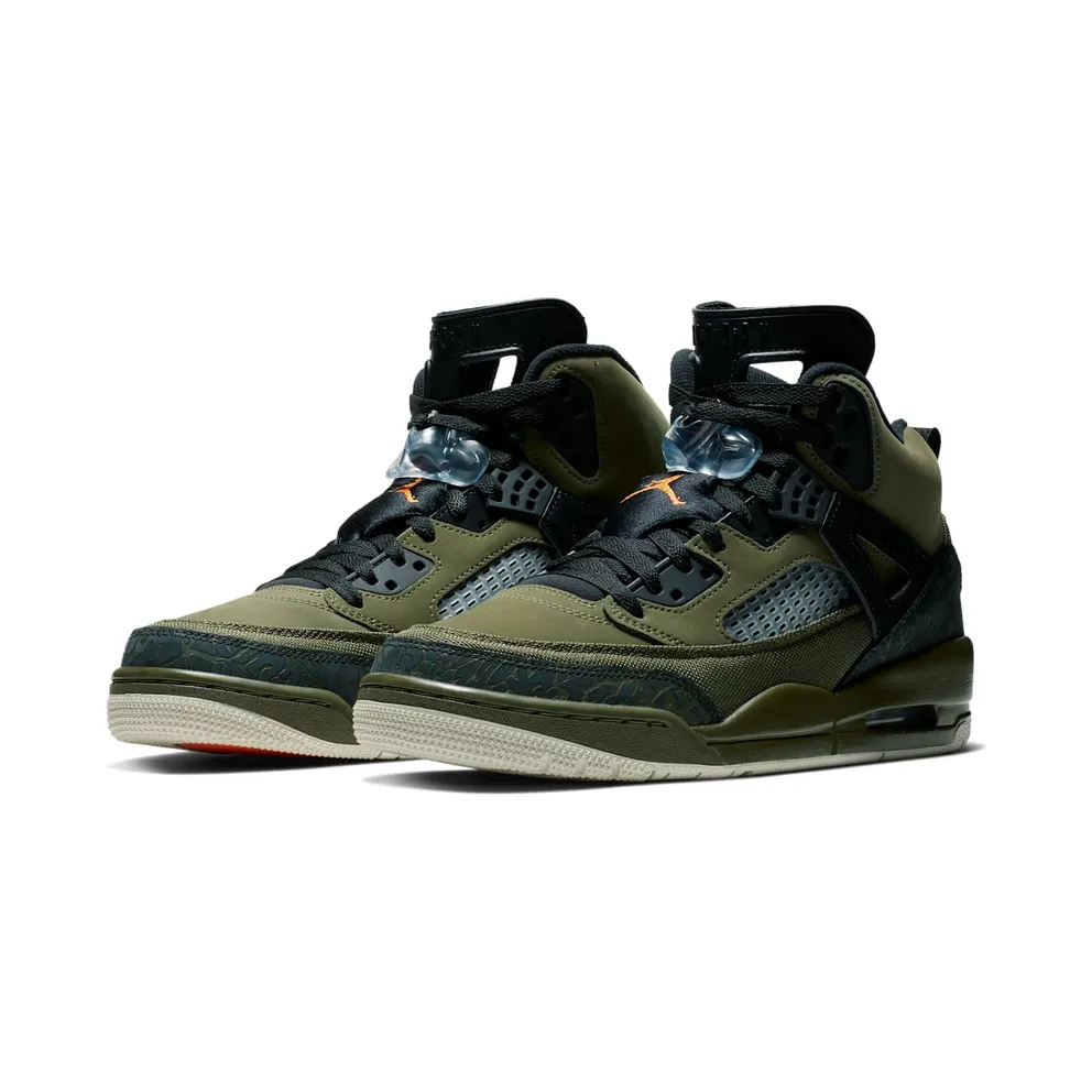 Jordan Spizike Olive Canvas Olive Canvas/Cone-Black-Light Bone (315371-300)