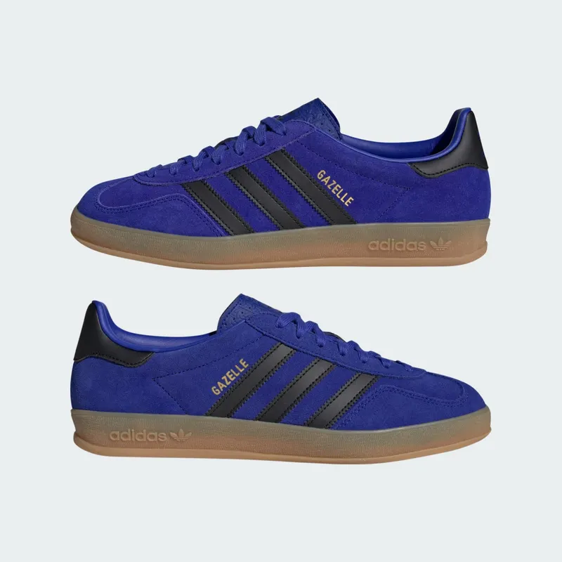 adidas Gazelle Indoor Lucid Blue Black (JR6302)