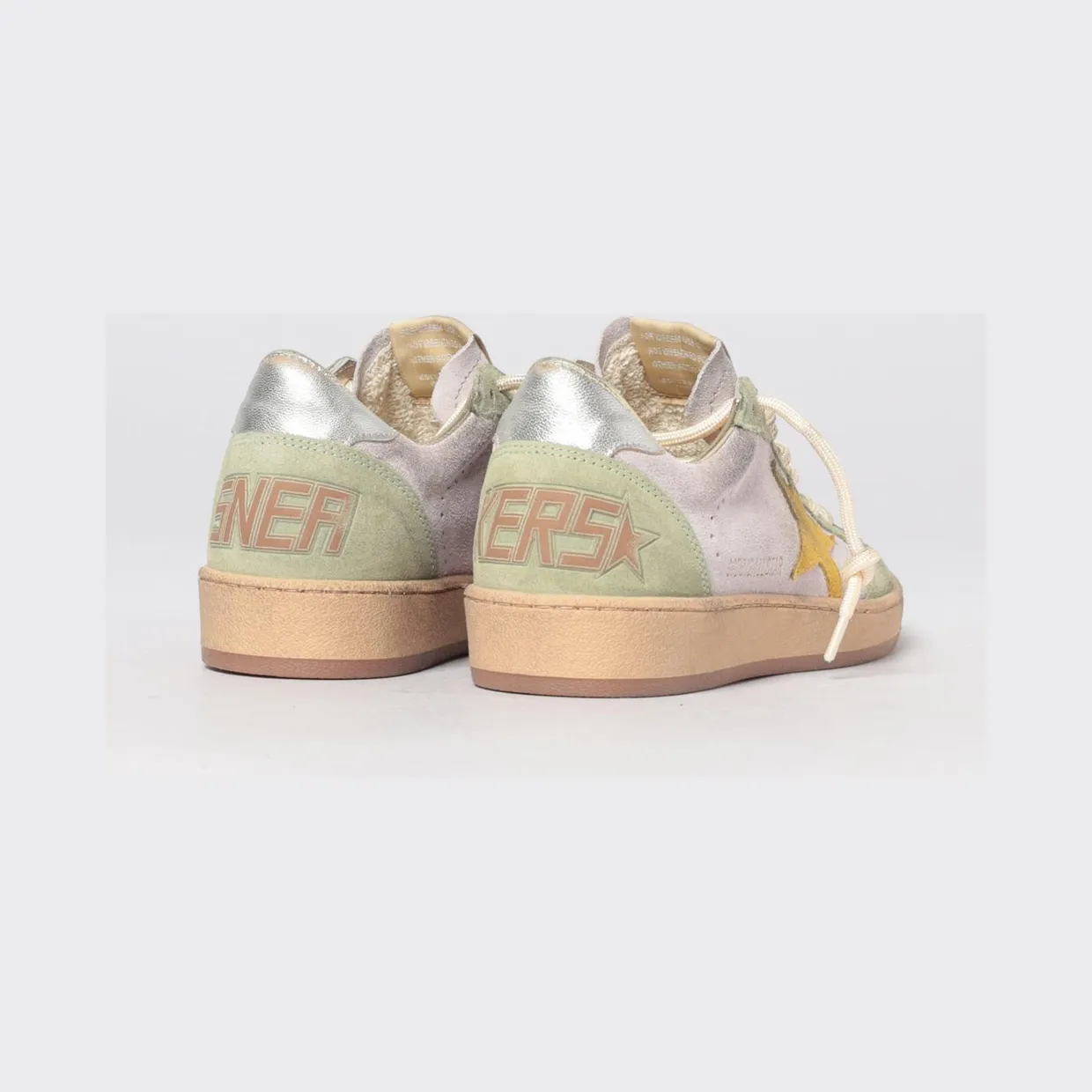Golden goose Ball Star Used Suede Sneakers Multicolor (GWF00117F00814583251) (2)