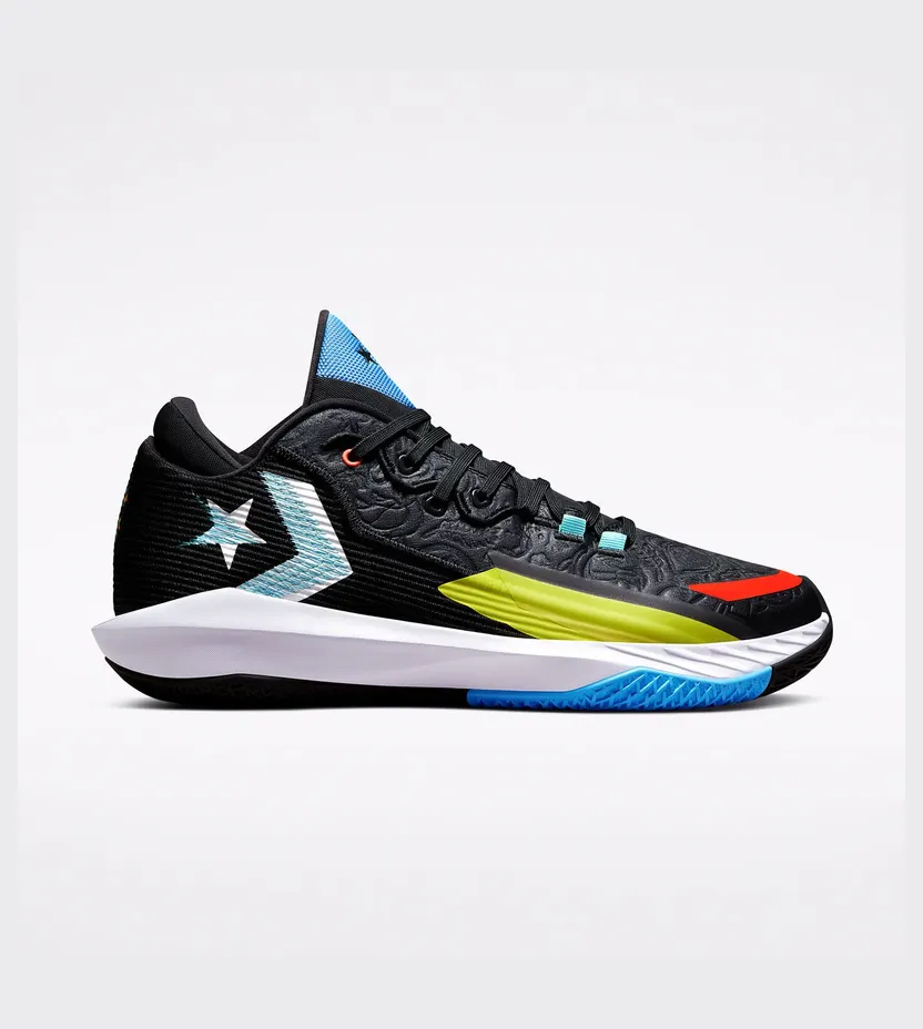 Converse All Star BB Jet Peace & Unity Zwart/kinetic Blue/poppy Glow (172177C)