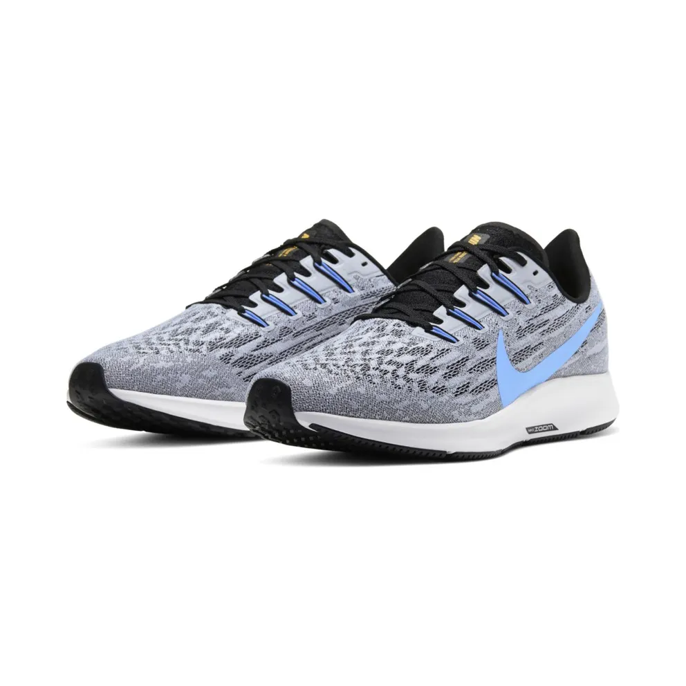 Nike Air Zoom Pegasus 36 White White/Black-Pure Platinum-University Blue (AQ2203-101)