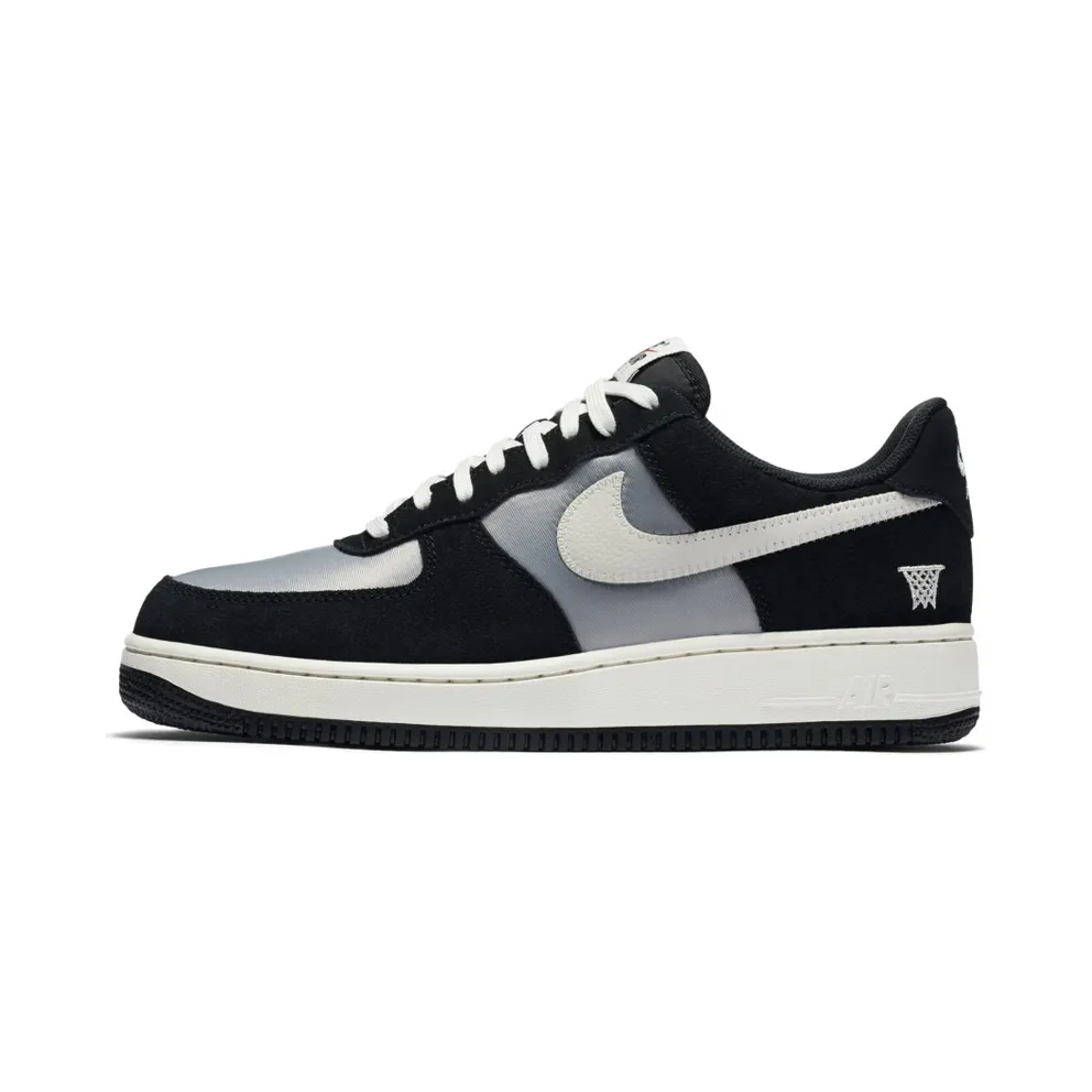 Nike Air Force 1 Low Buckets Black/Sail-Wolf Grey (820266-002)
