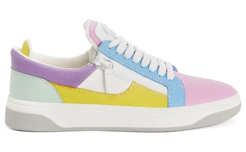 Giuseppe Zanotti GZ94 Sneakers mit doppeltem Reißverschluss – Mehrfarbig (RM30034011)