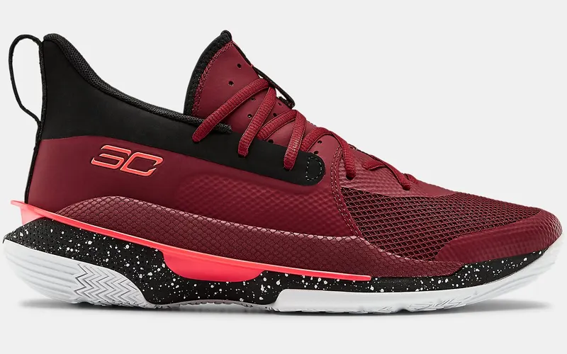 Under Armour Curry 7 Red Cordova Red Cordova/Black-Beta Red (3021258-605)