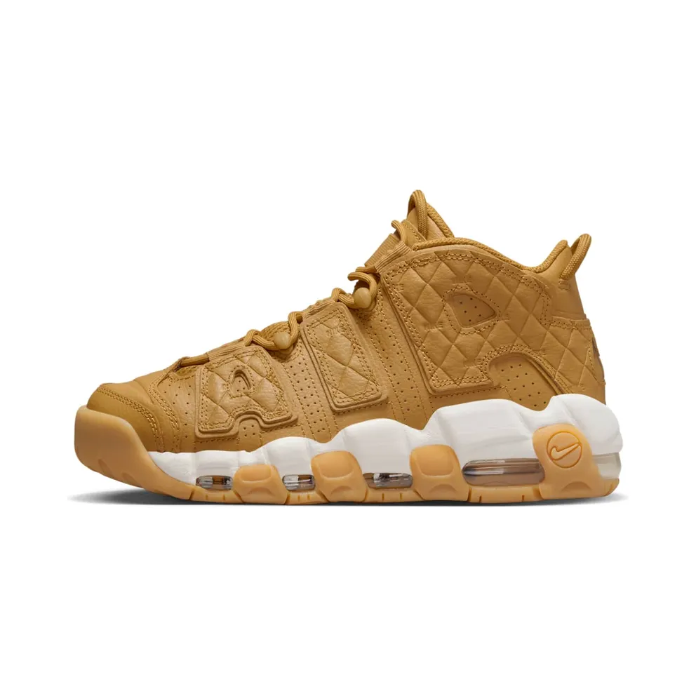Nike Air More Uptempo Quilted Wheat Gum Light Brown (DX3375-700)