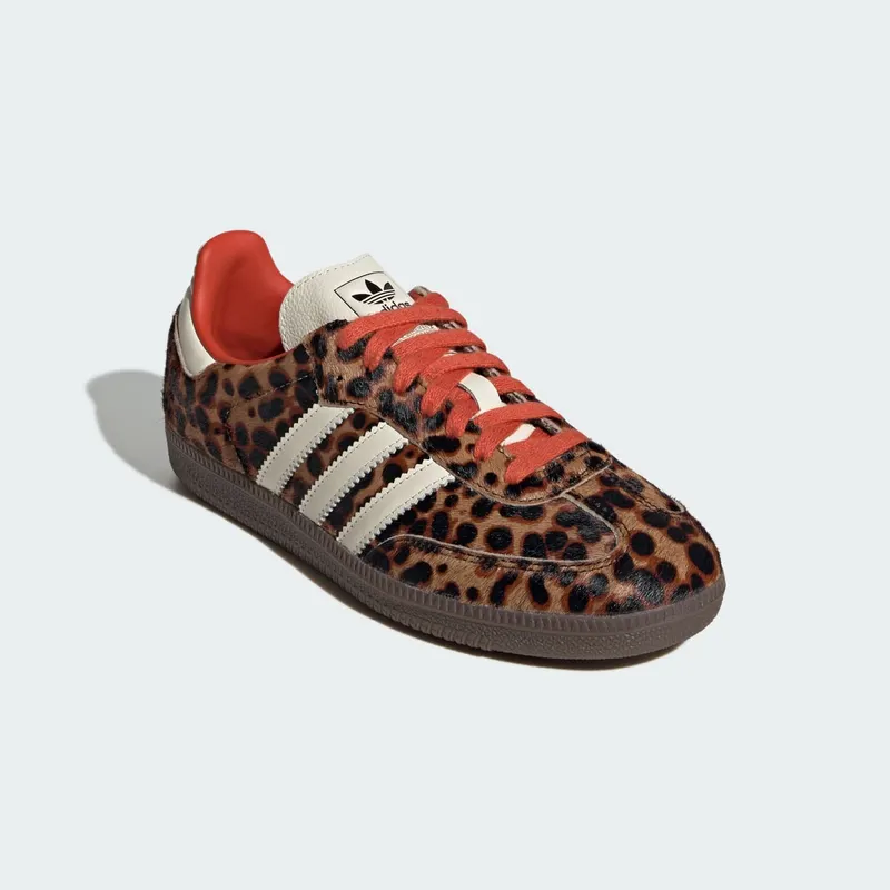 Adidas Samba OG Luipaardprint Maroon (JI2734)