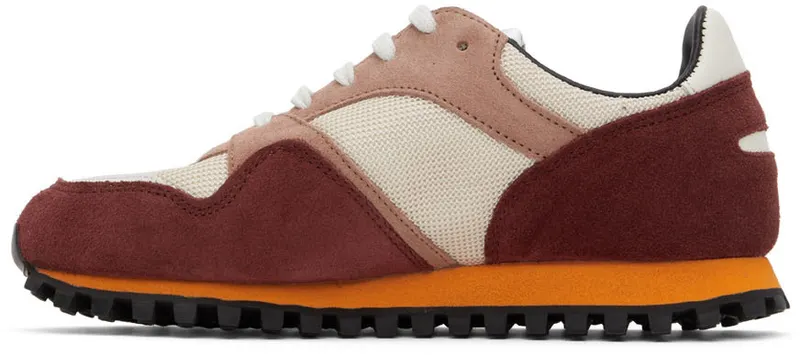 Spalwart Burgundy Marathon Trail Low Mesh Sneakers (97139782860)