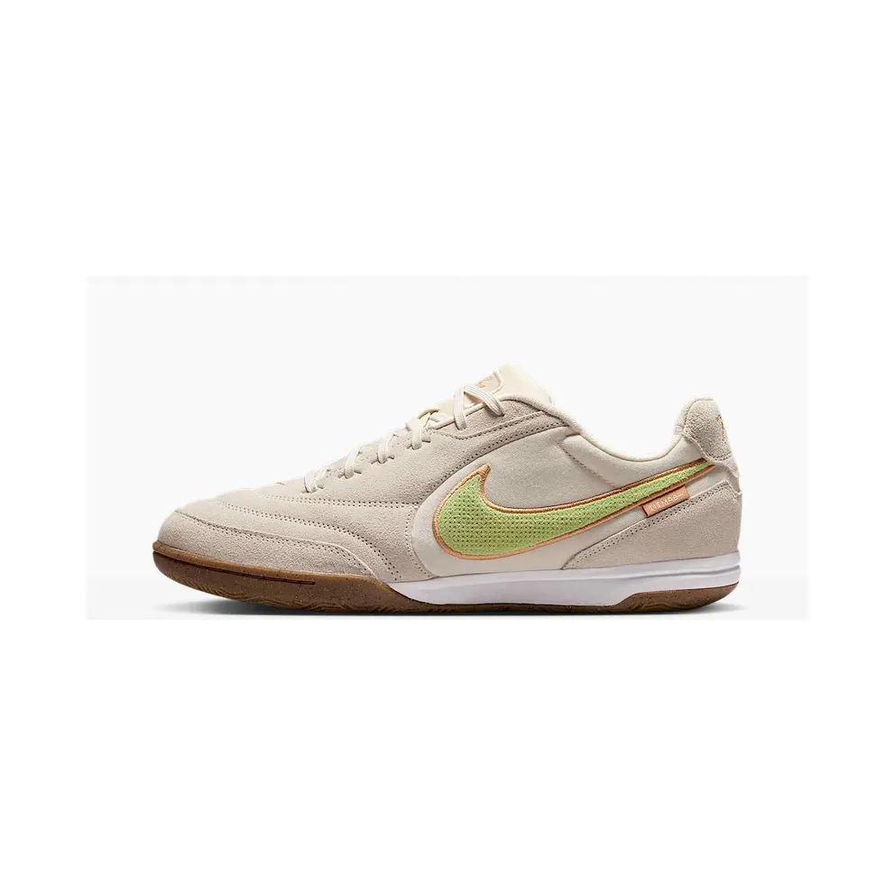 Nike Tiempo Streetgato PRM Heritage Indoor Court Low-Top “Chalk/Moon Particle/Lemon Venom” (HV3489-100)
