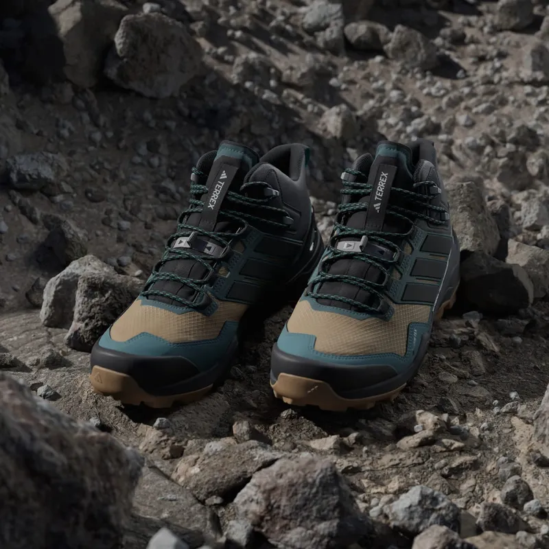 Adidas Terrex Skychaser Mid GORE-TEX Hiking Cardboard / Core Black / Preloved Teal (JQ9927)