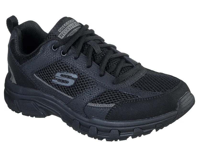 Skechers Relaxed Fit: Oak Canyon – Verketta – Black – “Black” (51898 BBK)