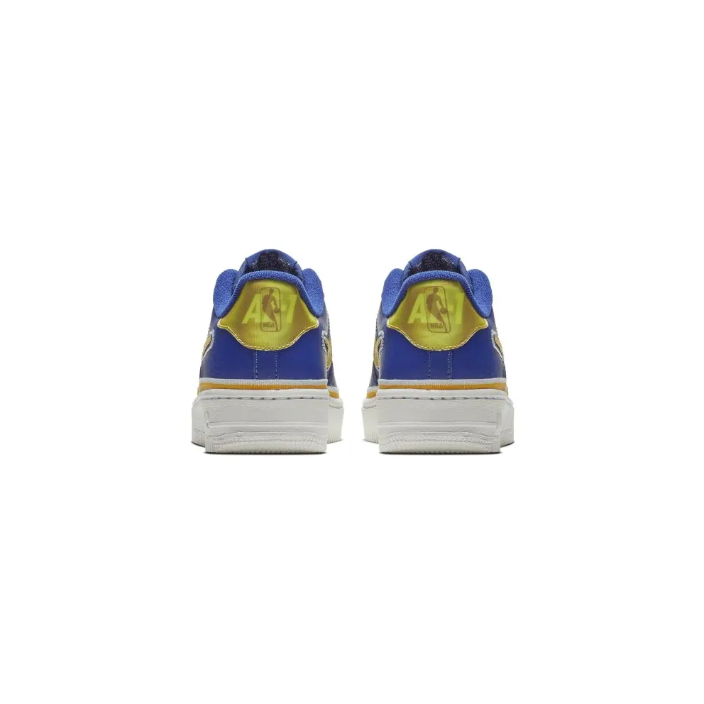 Nike Air Force 1 Low NBA Warriors (GS) Deep Royal Blue/University Gold-Off White (AR0734-400)