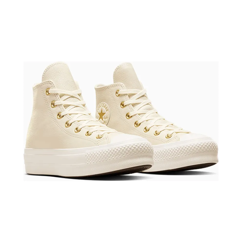 Converse Chuck Taylor All Star Lift Platform Golden Hits Egret/Egret/Gold (A12764C)