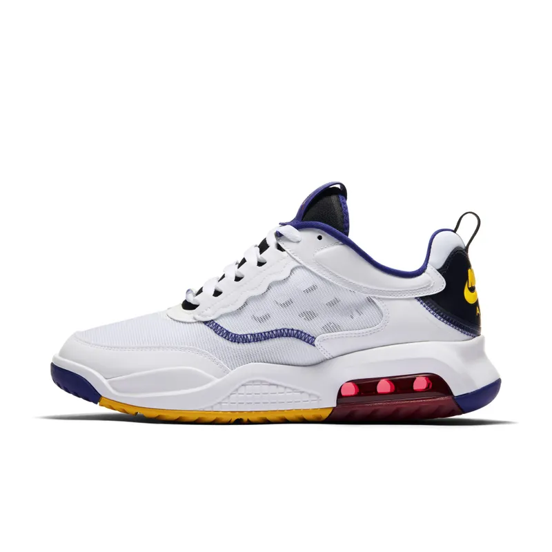 Jordan Max 200 Olympic (2020) White/Black-Gym Red-Dark Sulfur (CD6105-110)