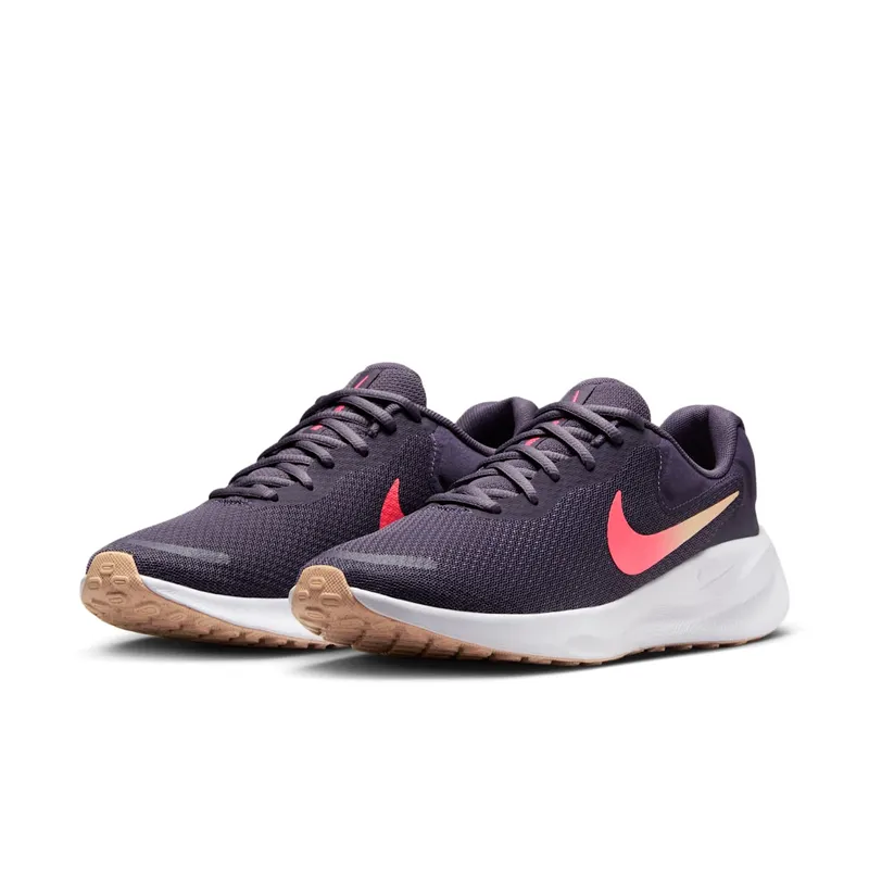 Nike Revolution 7 Dark Raisin White Hot Punch Crimson Tint (FB2208-500)