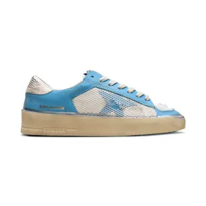 Golden Goose Stardan met mesh afwerking “Blue” (GWF00370F004374)