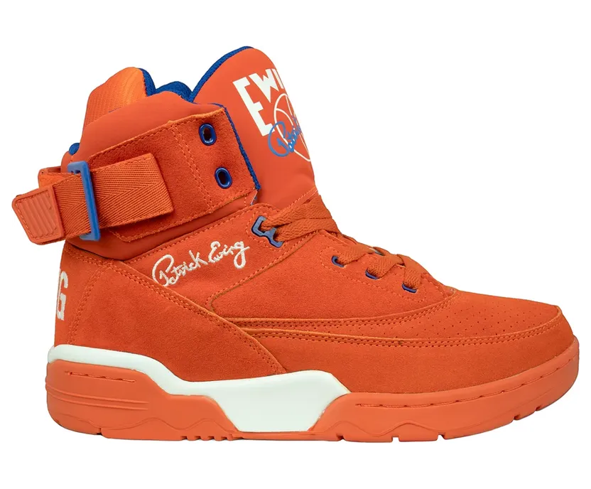 Ewing 33 Hi Orange Suede NYC Mecca