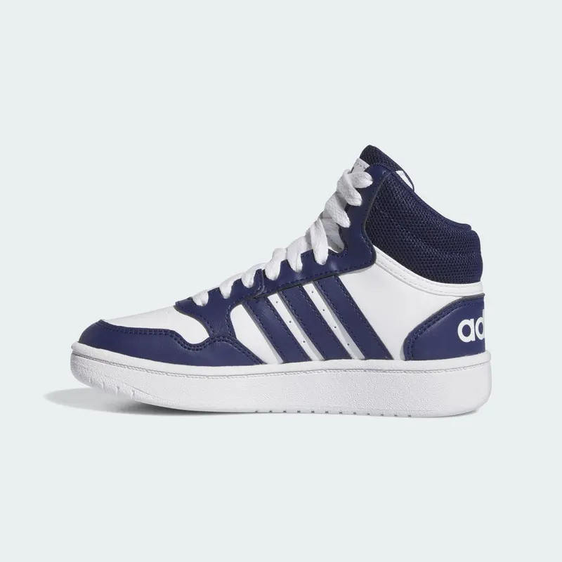 Adidas Hoops Mid Cloud White / Dark Blue / Dark Blue (IG3717)