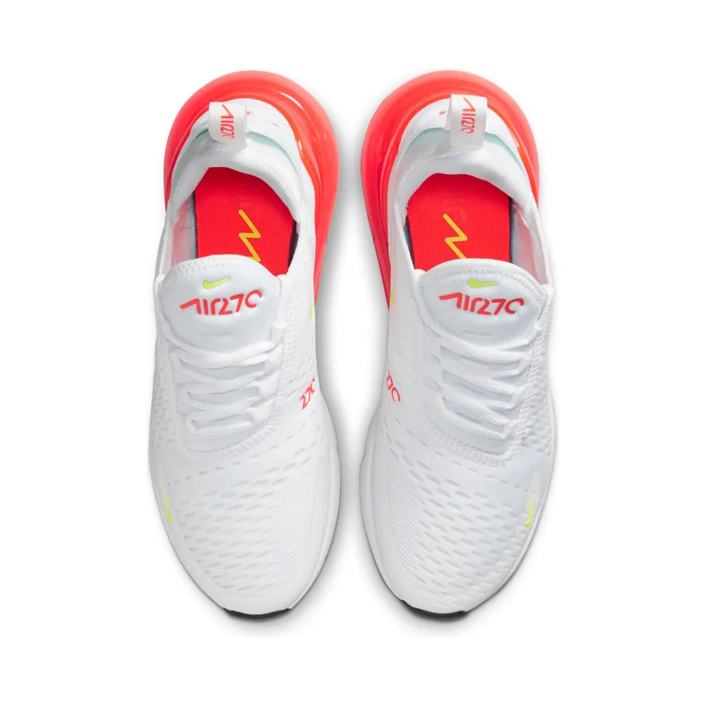 Nike Air Max 270 White Bright Crimson Volt (AH6789-114)