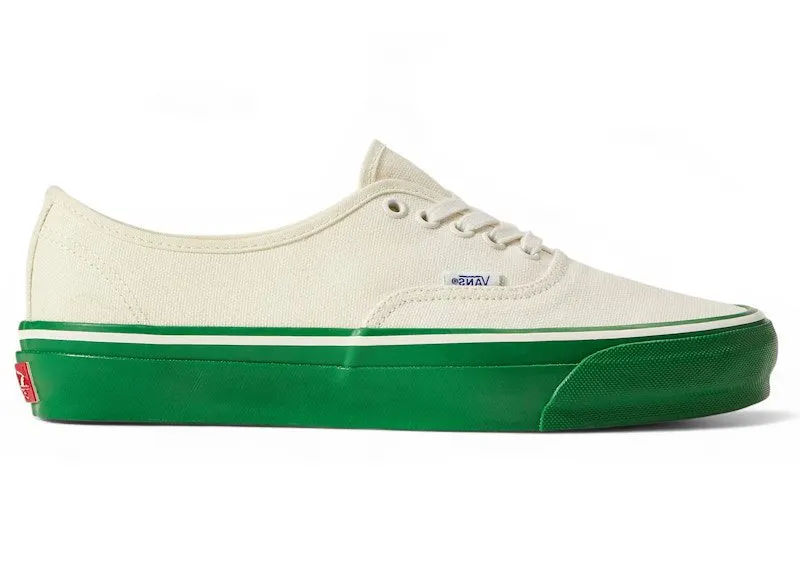 Vans Premium Authentic White Green Midsole (VN000EBNWGR)