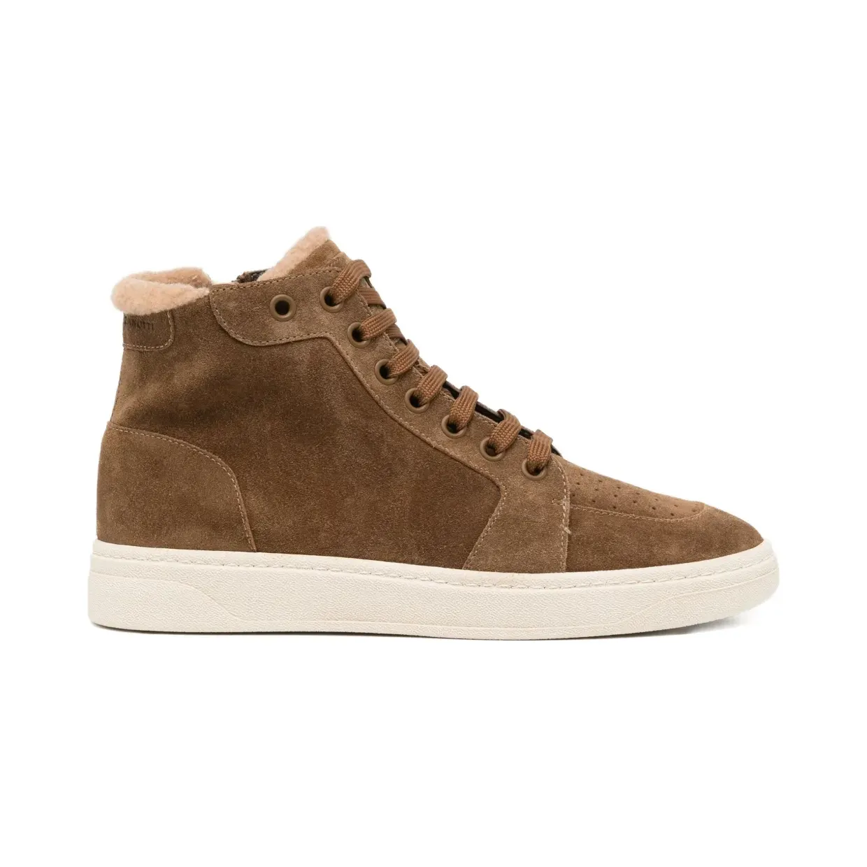 Giuseppe Zanotti High-Top-Sneakers mit Schnürung “Brown” (RU50008)