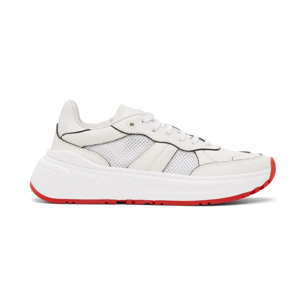 Bottega Veneta Black and Yellow Speedster Sneakers (565646 VJE21)