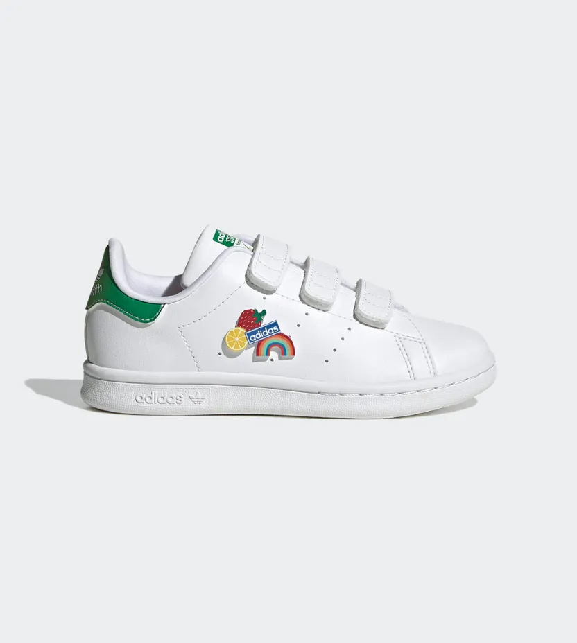 adidas Stan Smith Cloud White / Green / Pulse Amber (GW8160)