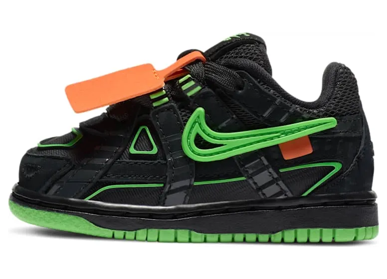 Nike Off-White x Rubber Dunk TD ‘Green Strike’ Black/White/Green Strike (CW7444-001)