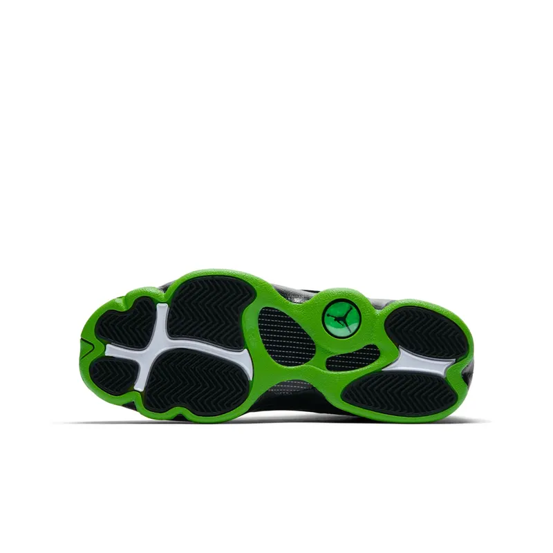 Jordan 13 Retro Altitude 2017 (GS) Black/Altitude Green (414574-042)