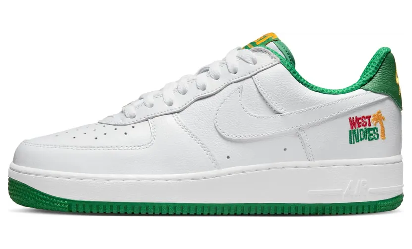 Nike Air Force 1 Low “White/White/Classic Green” (DX1156-100)
