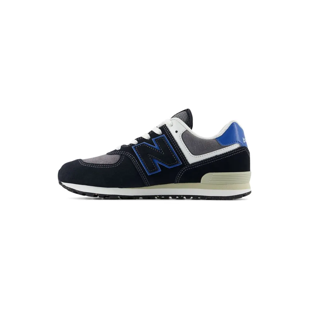 New Balance 574 LACE “Black / Blue Agate” (GC574QRB)