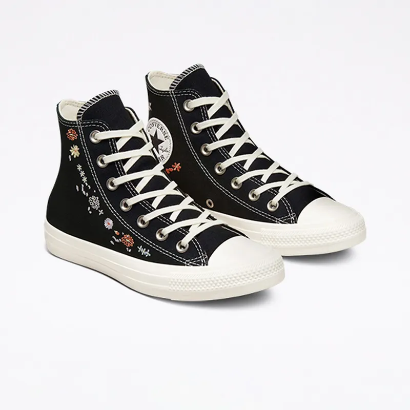 Converse Chuck Taylor All Star Embroidered Floral Black/multi/egret (A01585C)
